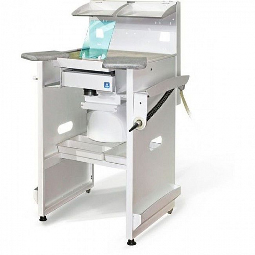 Аверон СЗТ 1.2 ДРИМ - стол зубного техника серии ДРИМ для лабораторий и врачебных кабинетов, столешница 530 × 470 мм, высота 830 мм 