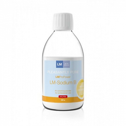LM Sodium B Lemon - порошок профилактический, полировочный, 250 гр
